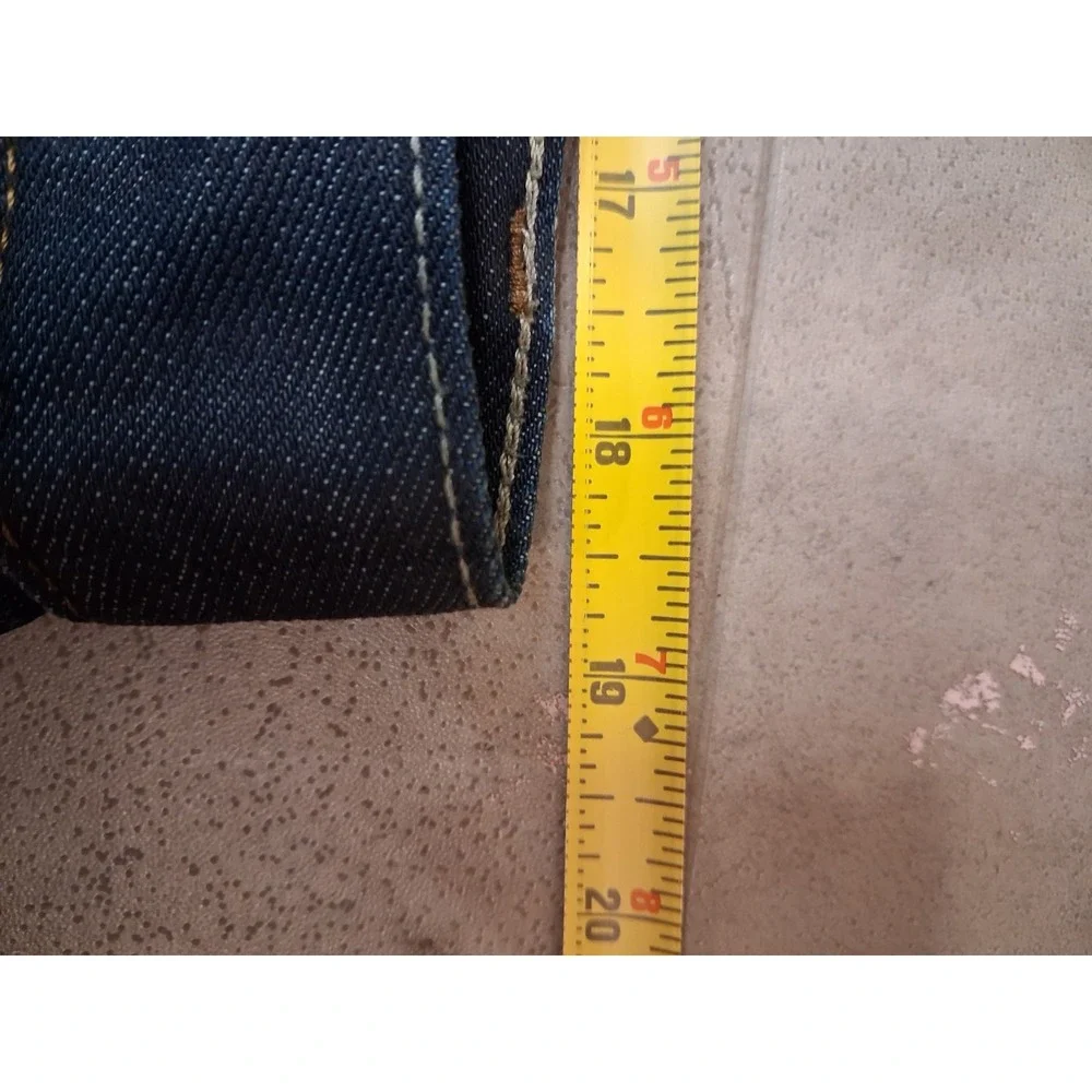 Marks & Spencer Autograph Straight Jeans Mens Size 38X33 - Picture 10 of 12